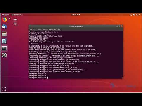 How to install Free CAD on Ubuntu 18.04 | LinuxHelp Tutorials