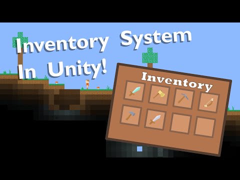 How To Make A 2D Game Like Terraria / Minecraft in Unity - Inventory! #5