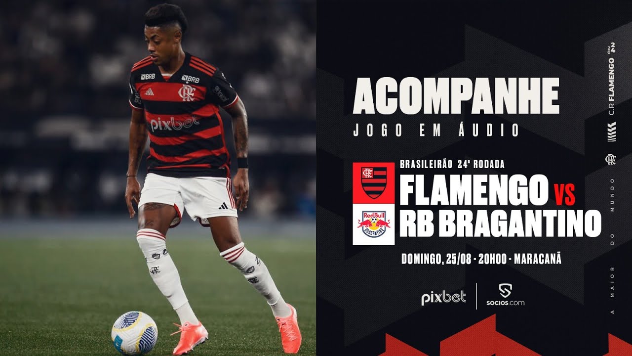 Campeonato Brasileiro | Flamengo x RB Bragantino -  PRÉ E PÓS-JOGO EXCLUSIVO FLATV - AO VIVO