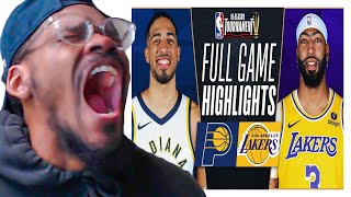 THE DEFENSE!! Los Angeles Lakers vs Indiana Pacers Full Game Highlights | In-Season Tournament