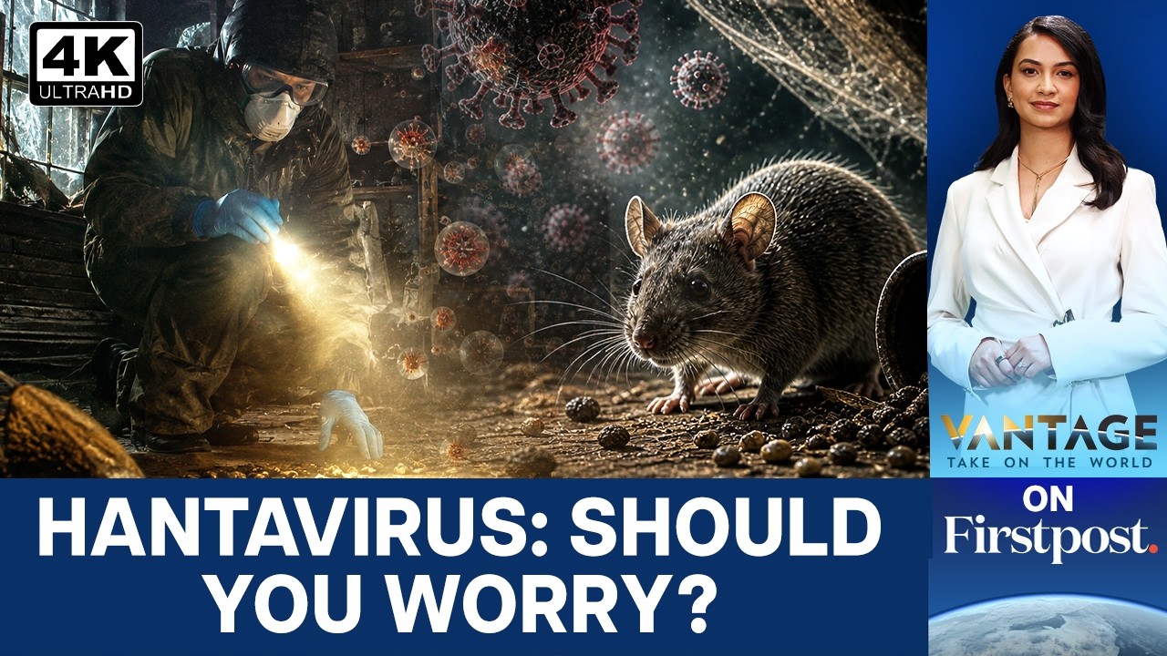 Hantavirus: WHO Says Limited Impact; Should You Be Worried? | Vantage on Firstpost | 4K