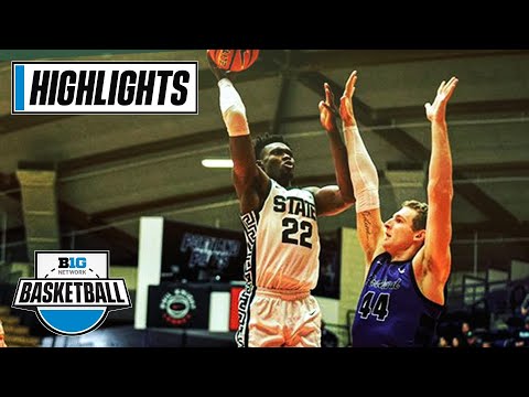 Portland at Michigan State | Highlights | Big Ten Men's Basketball  | Nov. 27, 2022