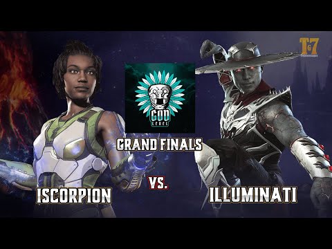 Grand Finals - Illuminati vs iScorpion - Kung Lao vs Jacqui - All Stars God Level - MK11