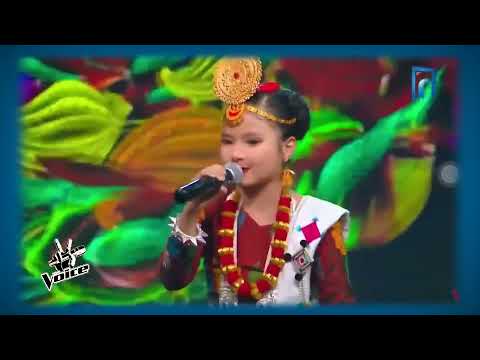 Ruksana Limbu Best Perfomer of the Week ||Khepsemma Malingo Kaati Ni Lai Lai|| The Voice Kids Nepal
