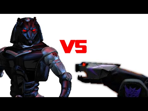 Beast Wars RAVAGE vs G1 RAVAGE (Fanbuilt.com)