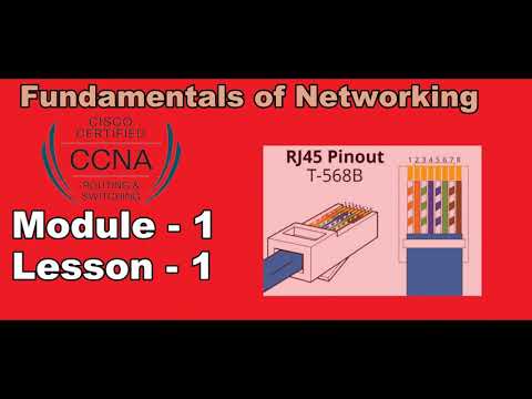 CCNA 200-125 Routing and Switching-MODULE 1-LESSON 1-FUNDAMENTALS OF NETWORK- COMPLETE VIDEO COURSE