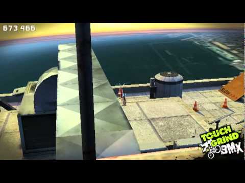 Touchgrind BMX: Skyline: 100,000 point trick+Gold medal - Touchgrind BMX