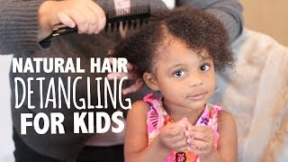 Zoie's Natural Hair Kids Detangling Routine