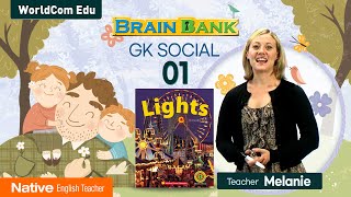 GK Social studies 1. Lights [ Brain Bank GK . Social studies ] by Native Melanie Teacher