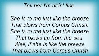 Jimmie Dale Gilmore - Because Of The Wind Lyrics