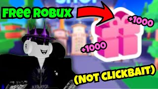 Click this if you want FREE ROBUX in Roblox PLS DONATE, Offline Donating, Giftaholic Series