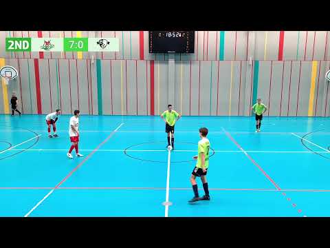 ĶEKAVAS ČEMPIONĀTS TELPU FUTBOLĀ: TFK LATS - BD DURKĻI (TIEŠRAIDE)