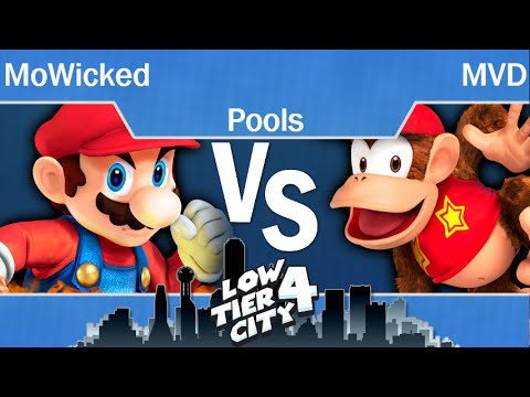 LTC4  - MoWicked (Mario) vs PG | MVD (Diddy) Pools - Smash 4