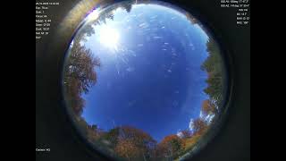 2025-10-25 All sky camera capture from Poiana Rusca Mountains, Romania