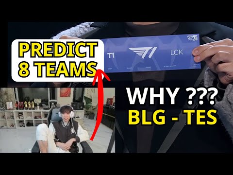Doinb Reaction : Predict 8 Teams Will Come To Quarterfinal Worlds 2025
