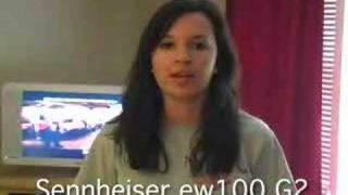 Video thumbnail for sennheiser ew100 g2 sound test by Kory Cunningham