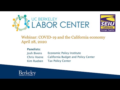 Webinar: COVID-19 Impacts on the California Economy