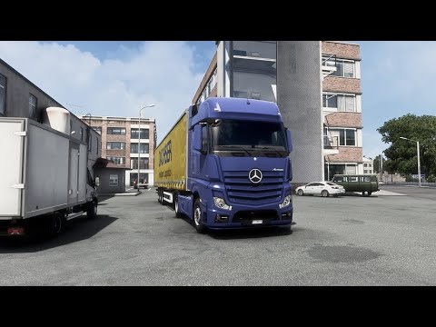 ETS 2 Euro Truck Simulator 2 1.40 Beta Going East addon Mercedes Actros MP4 Reshade