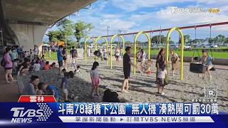 斗南共融公園驚見無人機!飛越鞦韆區「小孩頭上掠過」最高罰30萬