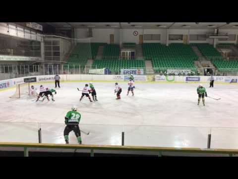 U-16 DP 21.1.2017 HK Olimpija - HDK Maribor 9:7, Zadetek Marka Sojerja za znižanje na 6:4