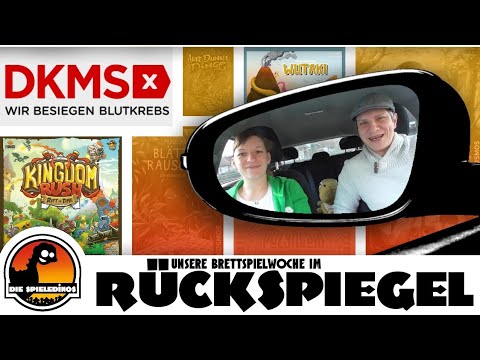Unsere Brettspielwoche im Rückspiegel #10 mit Dice Throne Adventures / Kingdom Rush / Glasstraße uvm