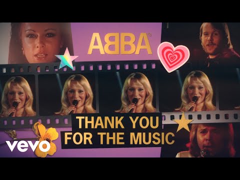 ABBA - Thank You For The Music (Official Lyric Video)