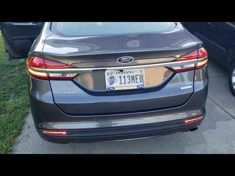 Ford mondeo taillight added