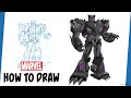 Marvel's Avengers: Mech Strike | How to Draw Black Panther