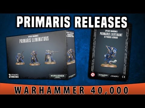BoLS Unboxing | Primaris Eliminator & Primaris Lieutenant | Warhammer 40000