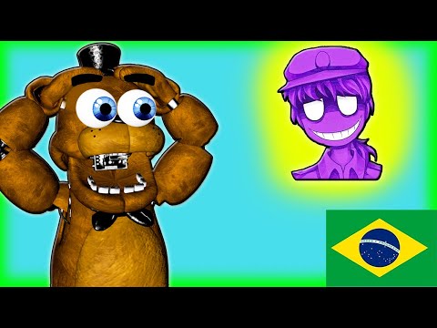 Animatronics de FNAF e Seus MAIORES MEDOS Parte 3 - Five Nights At Freddy's PT-BR