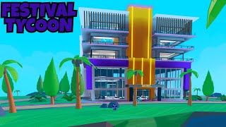 Festival Tycoon 🏢, Hotel Finished in Roblox