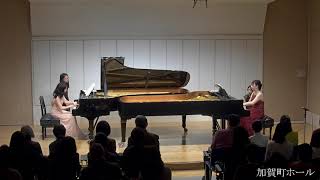 ドビュッシー「白と黒で」(ピアノデュオクリスマスコンサートより)