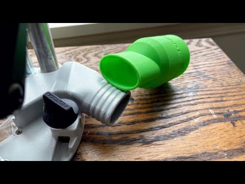 Festool 1010 Router  vacuum hose fix.