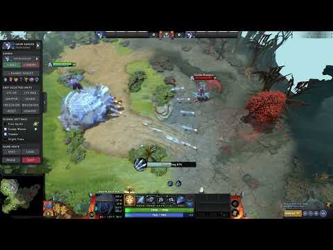 DOTA 2 : DROW RANGER NEW AGHANIM SHARD ABILITY (7.33 UPDATE)