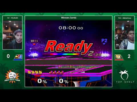 Winners Semis: G2 | Westballz(Falco) vs. TNC | BillyBoPeep(Fox) [Friday Night Turnip #112]