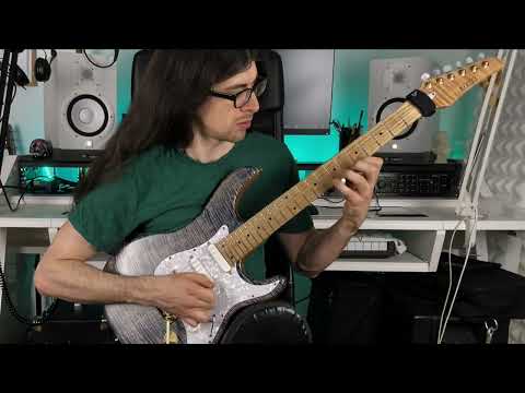 E minor jam on guitar