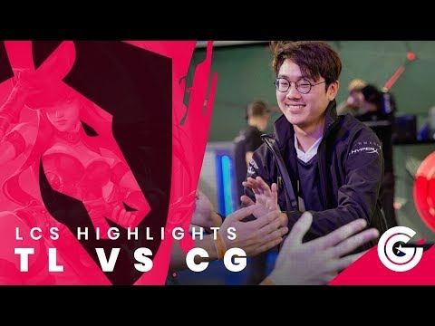 Team Liquid LoL W8 Day 2 - TL vs CG Highlights