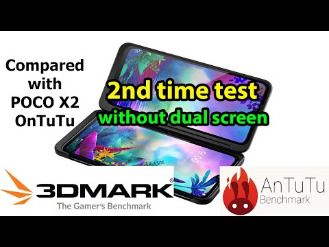 LG G8X SD855 OnTuTu and 3D Mark Benchmark test without dual screen