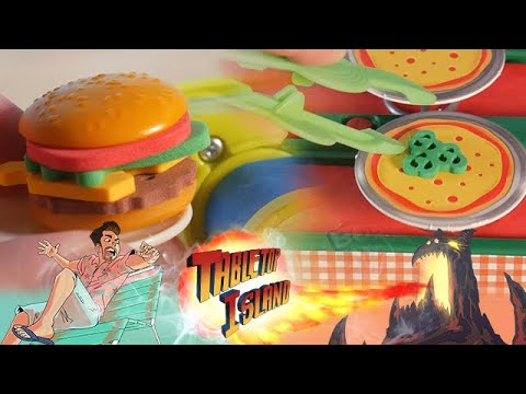 Burger Mania and Pizza Time Board Game Review/Commercial
