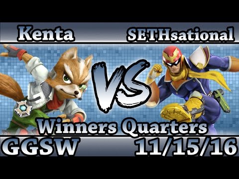 GGSW 7 - Kenta (Fox) Vs SETHsational (C.Falcon) Smash Wii U Winners Quarters - Smash 4