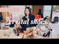 CRYSTAL SHOE COLLECTION | 26 Pairs of Designer Shoes | LOUBOUTIN, CHANEL, AMINA MUADDI & MORE