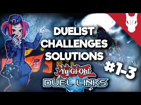 Duel Challenges Feb 2018 Solutions 1-3 - Yu-Gi-Oh Duel Links