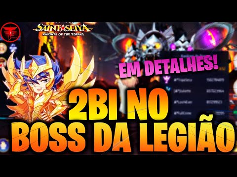 COMO BATER 2 BILHÕES NO BOSS DA LEGIÃO -Saint Seiya Awakening