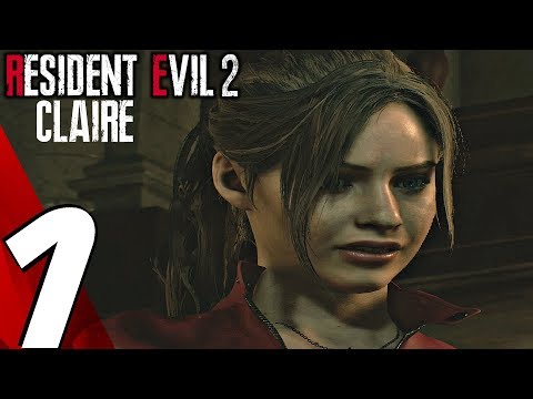 Resident Evil 2 Remake - Claire Walkthrough Part 1 - Claire Story (Full Game) Hardcore Mode