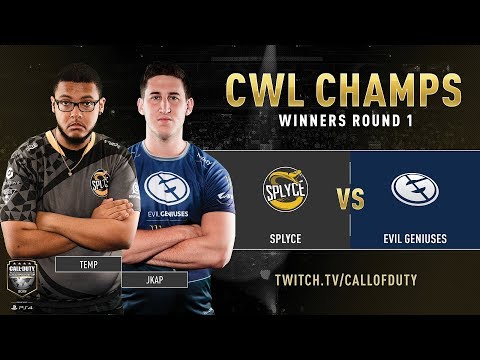Splyce vs Evil Geniuses | CWL Champs 2019 | Day 3