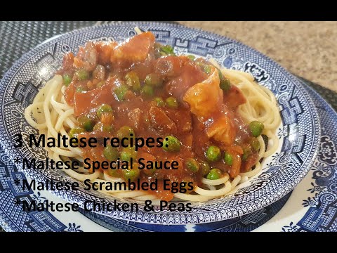 Maltese Special Sauce and other recipes #15