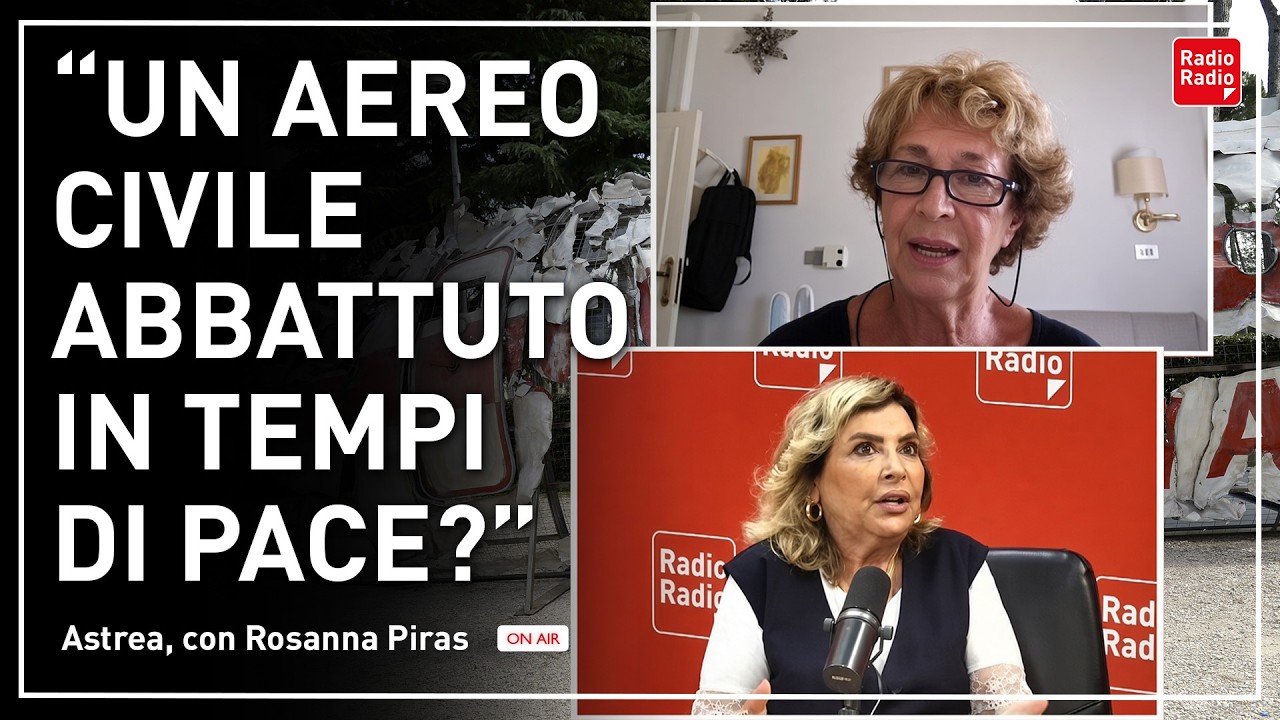 STRAGE USTICA, SCONTRO TOTALE IN DIRETTA TRA DARIA BONFIETTI (ASSOCIAZIONE VITTIME) E ROSANNA PIRAS