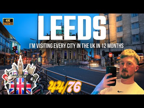 Visiting LEEDS, England! My UK City Tour: 44/76