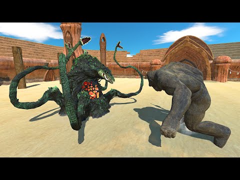 NEW UNIT | BIOLLANTE VS KING KONG AT THE ARENA - Animal Revolt Battle Simulator