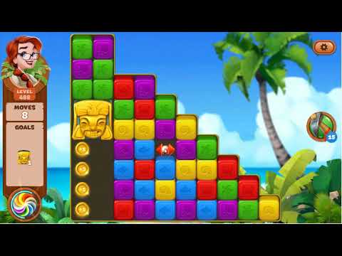Lost Island Blast Adventure Level 488 - No Boosters